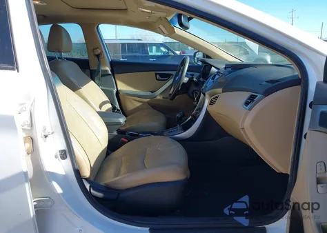 2013 Hyundai Elantra Limited from USA, damaged, VIN 5NPDH4AE3DH182345